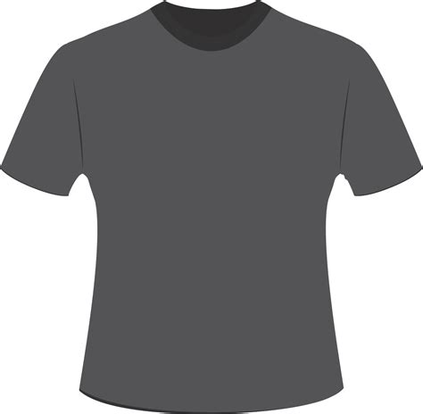 molde camiseta preta png